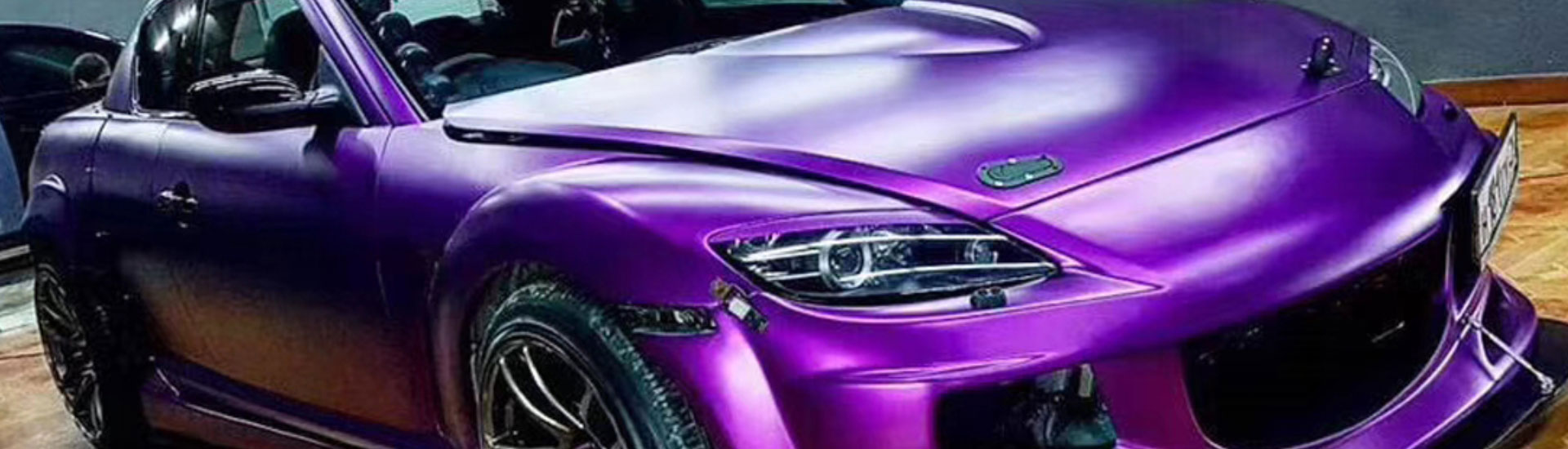 Purple Vinyl Wrap Film