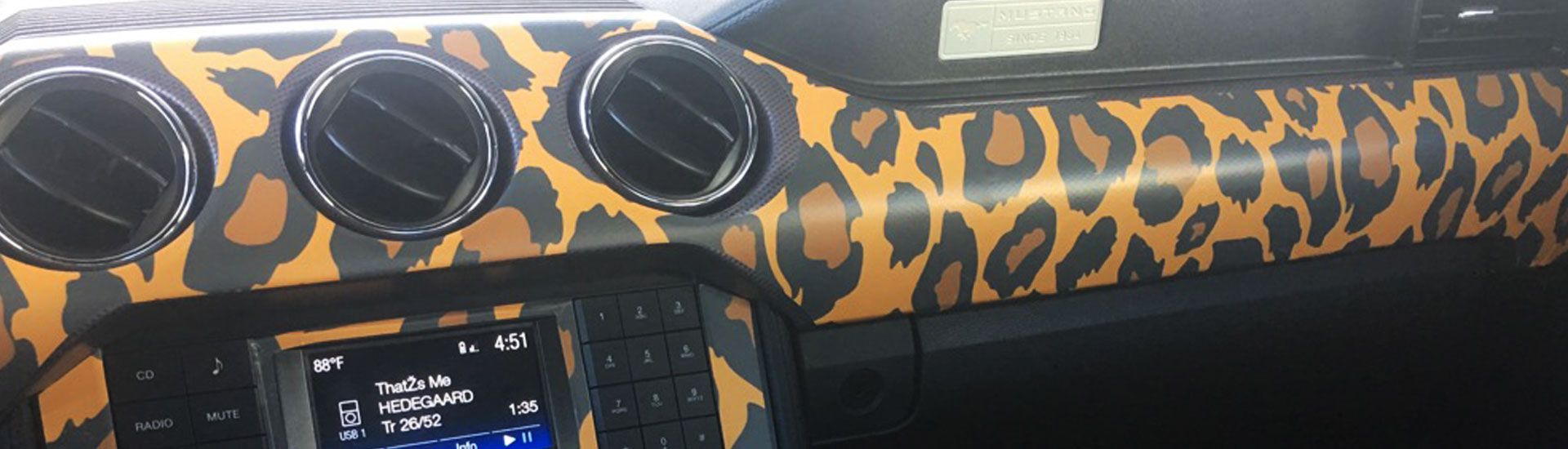 Rwraps™ Animal Print Vinyl Wrapping Film